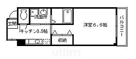 ドムスタレイア  ｜ 京都府京都市伏見区石田大受町（賃貸マンション1K・5階・25.00㎡） その2