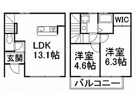 セントフィオーレ東山本町  ｜ 京都府京都市東山区本町１８丁目（賃貸テラスハウス2LDK・--・57.61㎡） その2