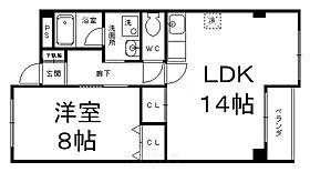 コーポラス伏見  ｜ 京都府京都市伏見区深草池ノ内町（賃貸マンション1LDK・1階・58.52㎡） その2