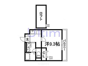 バンブーイン  ｜ 京都府京都市伏見区横大路東裏町（賃貸アパート1K・2階・28.97㎡） その2