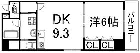 クリヨン御池  ｜ 京都府京都市中京区大文字町（賃貸マンション1LDK・2階・39.22㎡） その2