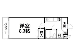 吉祥院ヴィラ 2階/-