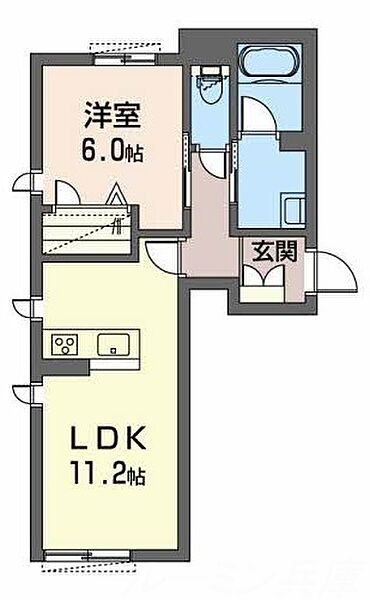 ビューテラスイズミ 103｜兵庫県西脇市和田町(賃貸マンション1LDK・1階・44.48㎡)の写真 その2