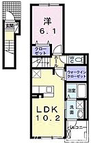 カトレア2 203 ｜ 兵庫県小野市黒川町822-2（賃貸アパート1LDK・2階・44.88㎡） その2