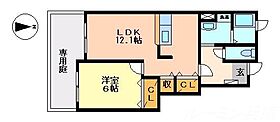 グラツィアＣ棟 103 ｜ 兵庫県加東市社1152-1（賃貸アパート1LDK・1階・45.72㎡） その2