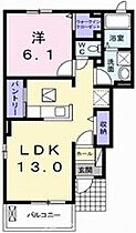 アルトパラッツオ 101 ｜ 兵庫県加東市社1500-22（賃貸アパート1LDK・1階・45.77㎡） その2