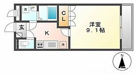 メルヴェール 201 ｜ 兵庫県加東市上中1丁目106（賃貸アパート1K・2階・30.96㎡） その2