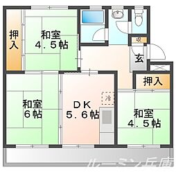 🉐敷金礼金0円！🉐ビレッジハウス志染1号棟