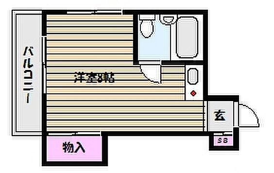 兵庫県神戸市東灘区深江本町３丁目(賃貸マンション1R・3階・19.00㎡)の写真 その2