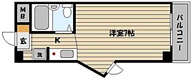 兵庫県神戸市東灘区御影１丁目（賃貸マンション1K・2階・16.65㎡） その2