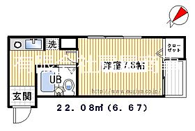 エーデルワイス 405 ｜ 東京都文京区本駒込２丁目（賃貸マンション1R・4階・22.38㎡） その2