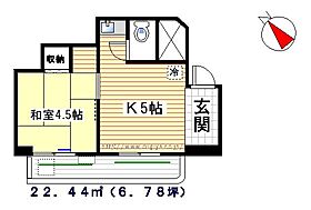 第二松岡ビル 601 ｜ 東京都豊島区巣鴨１丁目（賃貸マンション1K・6階・22.44㎡） その2