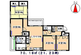 桜台コートハウス 101 ｜ 東京都練馬区豊玉北４丁目（賃貸マンション4LDK・1階・70.18㎡） その2