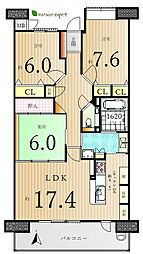 間取図画像 3LDK