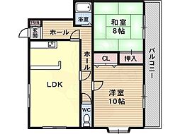 ハイム城山5 2階
