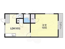 ハイム城山6  ｜ 大阪府羽曳野市古市５丁目（賃貸マンション1LDK・1階・43.00㎡） その2