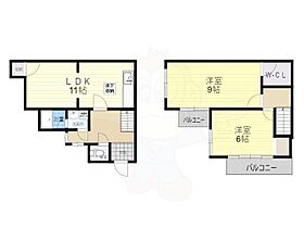 南恵我之荘4丁目戸建  ｜ 大阪府羽曳野市南恵我之荘４丁目（賃貸一戸建2LDK・1階・69.96㎡） その2