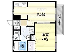 ドリーム5ハイツ  ｜ 大阪府柏原市太平寺１丁目（賃貸アパート1LDK・1階・38.88㎡） その2