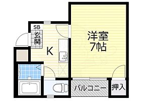 パティオライブ  ｜ 大阪府松原市東新町３丁目2番32号（賃貸マンション1K・1階・22.44㎡） その2