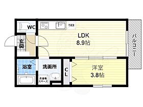 Fstyle柏原・田辺  ｜ 大阪府柏原市田辺１丁目（賃貸アパート1LDK・1階・30.03㎡） その2