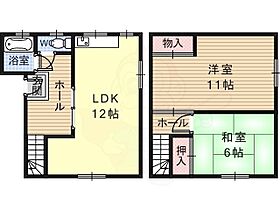 若松町2丁目貸家  ｜ 大阪府富田林市若松町２丁目（賃貸一戸建2LDK・2階・61.82㎡） その2