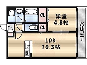 アムールラック  ｜ 大阪府八尾市福万寺町２丁目36番1号（賃貸アパート1LDK・2階・40.36㎡） その2