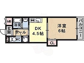 Vulcan  ｜ 大阪府羽曳野市野々上２丁目28番3号（賃貸マンション1DK・3階・33.32㎡） その2