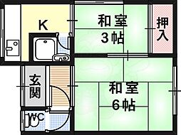 🉐敷金礼金0円！🉐古市7丁目貸家
