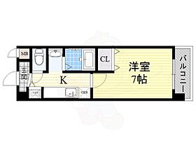 ベルドミール末広五番館  ｜ 大阪府八尾市末広町４丁目7番1号（賃貸マンション1K・7階・24.30㎡） その2