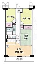 ボヌール錦織公園  ｜ 大阪府富田林市錦織南１丁目24番2号（賃貸マンション3LDK・1階・66.00㎡） その2