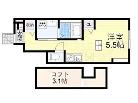 あんしん津堂08-1080  ｜ 大阪府藤井寺市津堂１丁目10番21号（賃貸アパート1R・1階・25.95㎡） その2