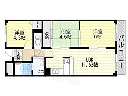 間取図画像 3LDK