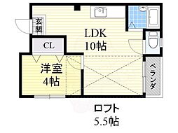 JR関西本線 志紀駅 徒歩3分 4階/-