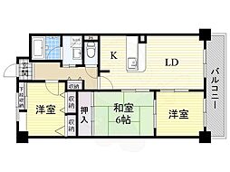 タウンコート咲佳映 3階/-