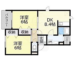 サンパティーク1 2階