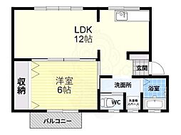 第1コーポ平野 2階/-