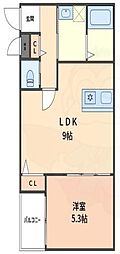 クレスト高安 2階/-
