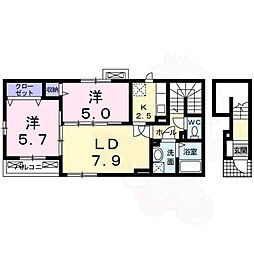 ディオーネ・ジエータ・サウス 2階/-