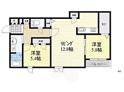 シャーメゾンアルル 2階