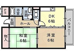グランデ松原 2階