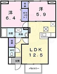 ディオーネ・ジエータ・ウエスト 1階/-