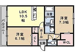 ボース・ウィングス久宝寺 1階/-