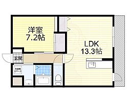 サンハイム松原 1階/-