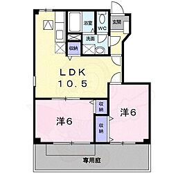 サンライト ヒルB 1階/-