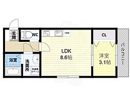 近鉄南大阪線 土師ノ里駅 徒歩7分 3階/-