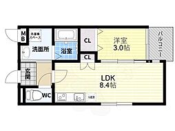 近鉄南大阪線 土師ノ里駅 徒歩7分 3階/-
