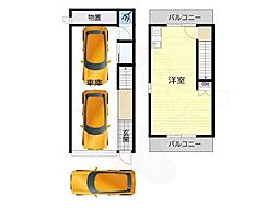八尾市高砂町ガレージペットハウス