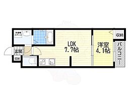 カーサフォルトナート羽曳野2 2階/-