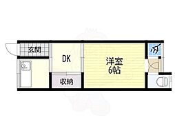 リバーハイツ東新町 2階/-