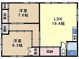 ハイムニシキ 1階
